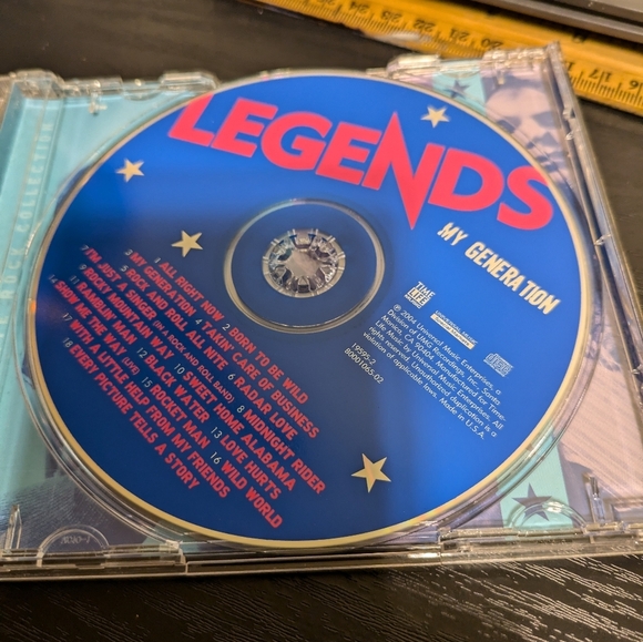 Legends My Generation CD - Blue - Picture 5 of 6